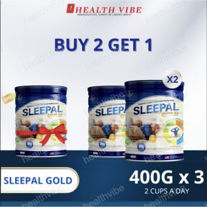 3 GET 1 Sleepal Gold Sleep Support Milk – Melatonin-Enriched Gluten-Free and Perfect for Seniors