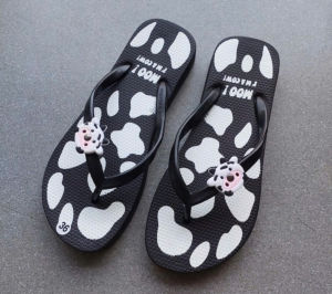 dép xỏ ngón nữ chất liệu cao su quai dẻo mềm siêu bền mang êm chân size từ 35-39.