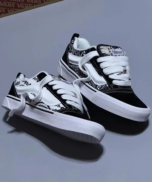 Vans X Bandana Skate Shoes/High Quality Shoes/Fashion Shoes for