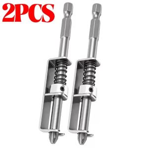 2/3/5Pcs Screw Bit Holder / Spring-Loaded Screw Holder Bit / Anti-drop Retainers / Woodwork Repair Hardware