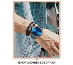 CRRJU Mens Watch Luxury Top Brand Men Stainless Steel WristWatch Mens Military waterproof Date Quartz watches 2278