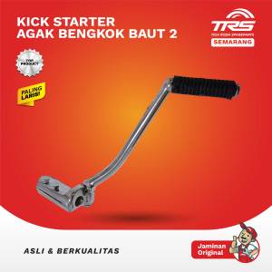 TRS Kick Starter Agak Bengkok Baut 2 Motor Roda Tiga Pedal Kick Starter Viar Tossa Nozomi Happy Appktm Spareparts Original TRS SEMARANG