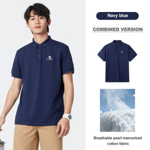 Camel mens moisture-absorbing quick-drying casual polo shirt