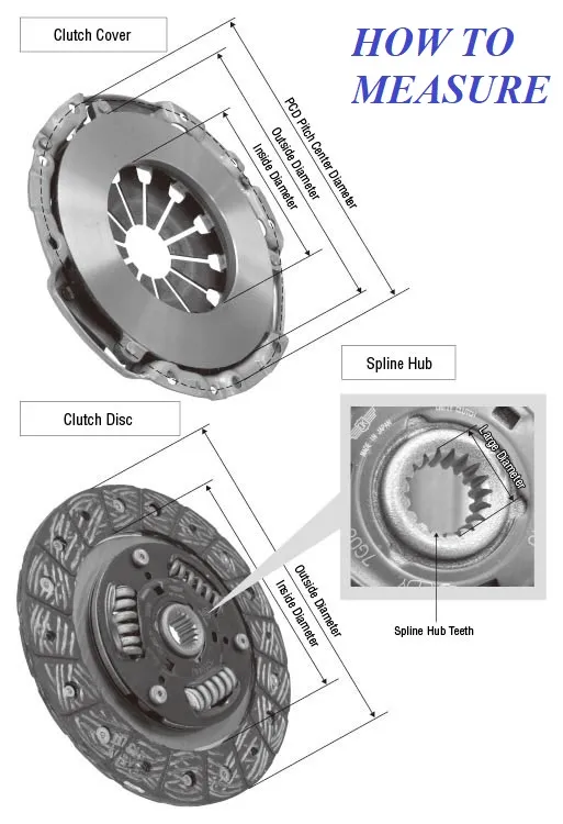EXEDY (Daikin) Clutch Disc MFD093U For MITSUBISHI 8M22