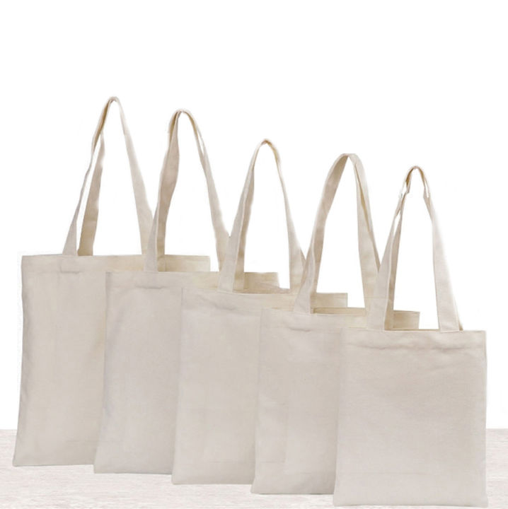 Canvas bag white best sale