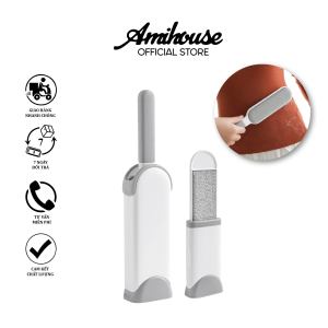 Cây lăn lông tĩnh điện AMIHOUSE lăn lông chó mèo làm sạch quần áo nhà cửa cao cấp thiết kế hộp chứa thông minh