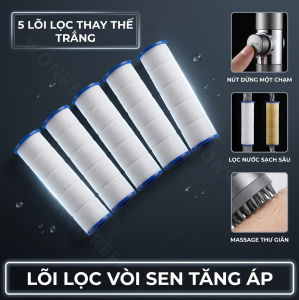 Vòi Hoa Sen Massage Tăng Áp Lực Nước Cực Mạnh Trải Nghiệm Spa Tại Nhà Có Bộ Lọc Khử Tạp Chất Bảo Vệ Da Và Tóc Nút Stop Thông Minh Nhựa ABS Cao Cấp Màu Xám Gunmetal Sang Trọng Phù Hợp Mọi Không Gian Phòng Tắm Hiện Đại Đẳng Cấp Phụ Kiện Vệ Sinh Chính Hãng