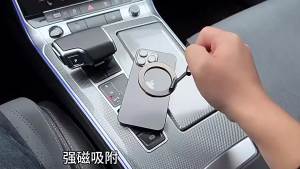 Car Phone Holder Foldable Magnetic Strong Magnet 360 Degree Rotating Dashboard Navigation Support Stand Strong Magnetic Support