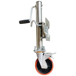 ล้อ 6 นิ้ว 1200 LBS CAP Trailer jack jockey wheel trailer parts ล้อหน้าเทรลเลอร์ ขนาด 1200 ปอนด์ แบบล้อเดี่ยว TRAILER JACK 1200 LBS/Front wheel trailer size 1200 pounds single wheel TRAILER JACK 1200 LBS