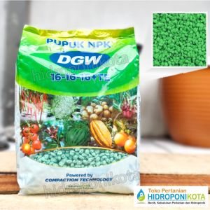 DGW - pupuk NPK 16 16 16 +TE kemasan 1 kg - Pupuk Daun Sayur & Buah