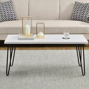 Omahfurniture.id Meja Tamu Minimalis Modern Aesthetic - 120x60 / 120x50 / 120x40 / 100x60 / 100x50