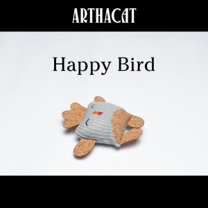 Arthacat - Reciklaza Doll - Boneka Lucu Mainan Kucing Dengan Lonceng - Pet Toy