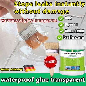 Waterproof for 60 years QNS Waterproof glue Waterproof glue transparent Water proofing sealer Used for roof ceiling bathroom leaks Sealant waterproof