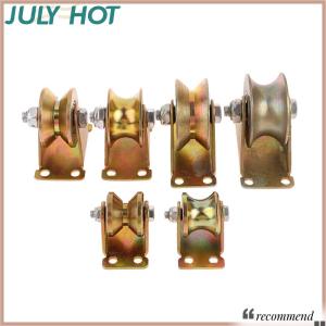 [JULYHOT] ล้อร่อง V U 1.2 2 2.5 ล้อเลื่อนแบบเลื่อนลูกกลิ้งแข็งสำหรับงานหนัก