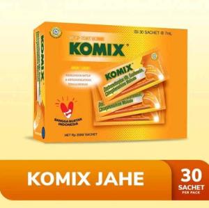 Obat batuk Komix 1 Box Isi 30Sachet