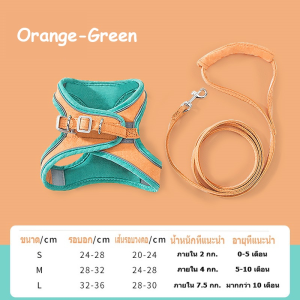 Pattey  สายจูงสัตว์เลี้ยง Colorful Reflective เกรดพรีเมี่ยม  สายจูงแมว สายจูงหมา
