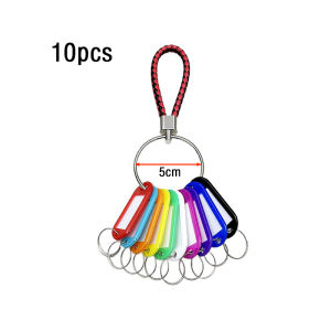 Key Organizer Management with Lanyard Key Ring and 10/20 Pcs Colorful Number Plates