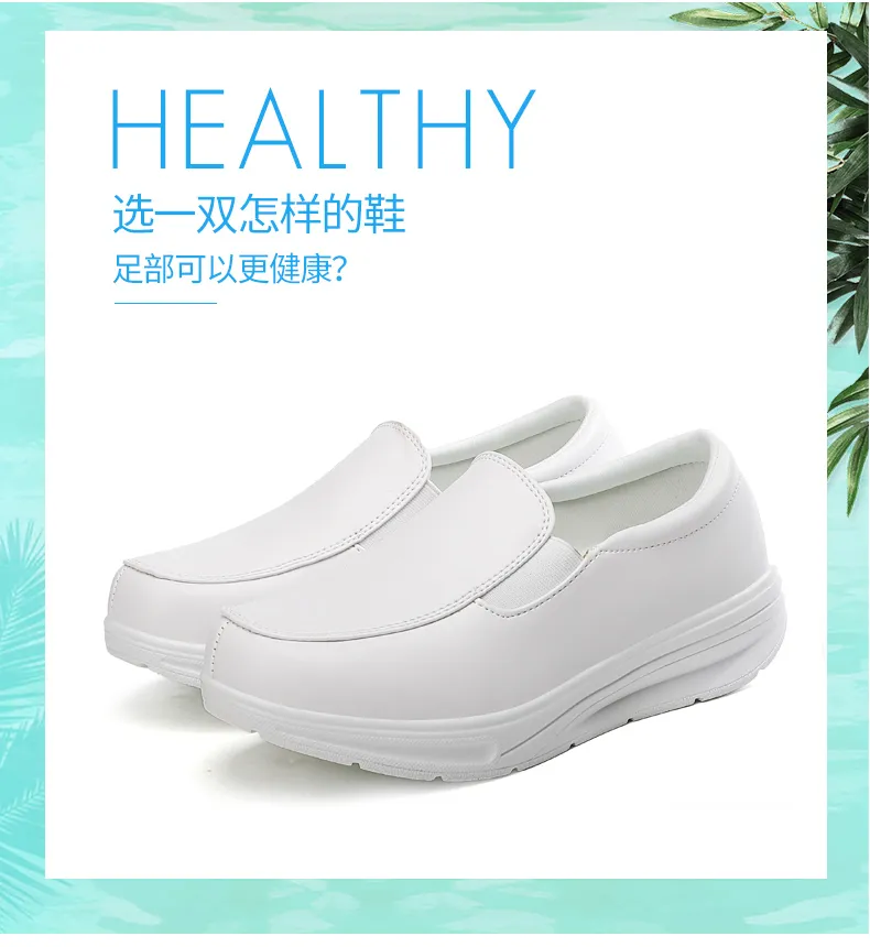 White professional 2025 nursing shoes