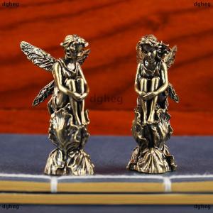 [COD] dgheg Retro Copper God Of Love Cupid Statue Small Ornaments Brass Angel Figurines Home Decor Accessories