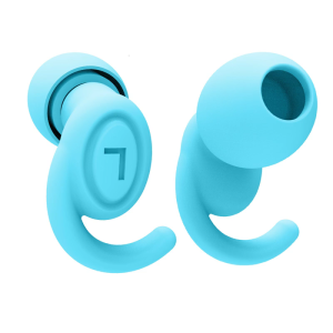 Reusable Ergonomic Comfortable Noise Reduction Earplugs in Soft Silicone Suitable for Peaceful Sleep & Quiet Environment
