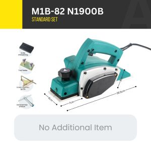 PRO EKCO N1900B Wood Planer Carpenter Cutting Power 1200W 230V Plane Handheld Corded Electric Wood Cutting Ketam Kayu