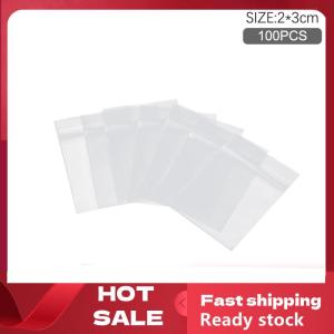 🚚【Local Express Delivery】🚚 100Pcs Bag PE Plastic Packaging Bags Bag Pill Packaging Bag Thicken Packaging Seal Bag Jewelry Bag 2x3cm 2.5x3cm 3.5x5cm
