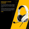 EasyPC | RAKK HUNI Wired 3.5 AUX STEREO SOUND 16.4M RGB COLORS White or Black / Cushion Foam Pair Gaming Headset RGB. 