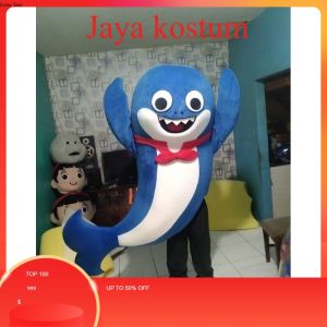 kostum badut baby shark