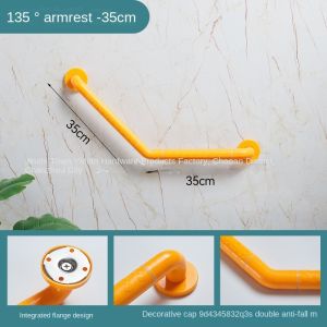 Bathroom Handrail Stainless Steel Handrail Bathroom Handle Bar For Seniors Toilet Anti-Fall Handrail