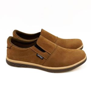 Sepatu Pria Kerja Slip On Casual Kulit Ghaneo G-22 Terbaru