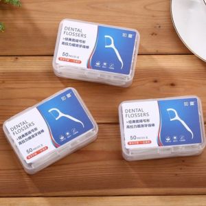 Tăm Chỉ Nha Khoa 3 Hộp (150 Cây) – Mảnh Êm Như Lụa Không Đau Nướu Làm Sạch Kẽ Răng Sâu Cực Dễ