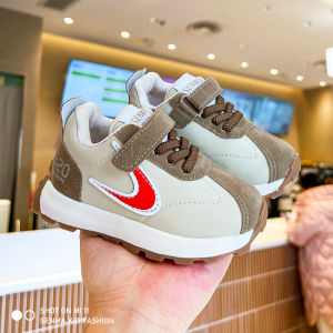 【On Hand】 Rubber Shoes For Kids Boys Korean Shoes Fashion Sneakers Soft Baby Shoes 1 To 5 Years Old