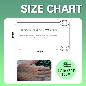 100M /200M Poultry Net fishing net garden fence net Fence net  Chicken Net lambat