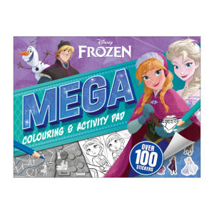 Disney Moana 2 Mega Colouring & Activity Book Pad To Color Large Format (100+ Stickers) For Kids