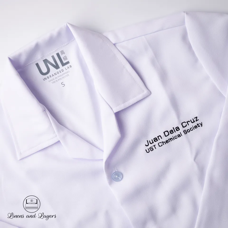 Doctor Coat Name Custom Embroidered Lab Coat Unbranded Lab White