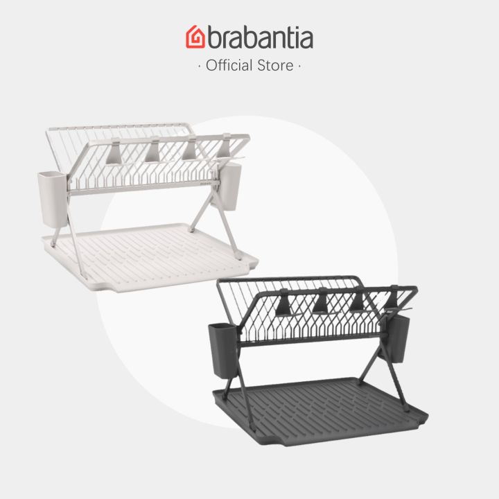 BRABANTIA SinkSide Foldable Dish Drying Rack Large Lazada Singapore