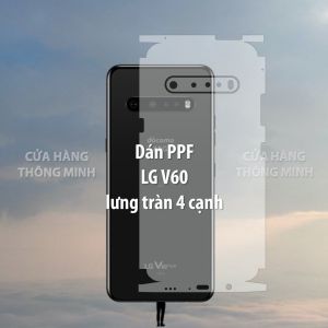 Tấm dán LG V60 dán PPF mặt trước dán mặt sau dán màn hình dán mặt lưng Full viền chuẩn