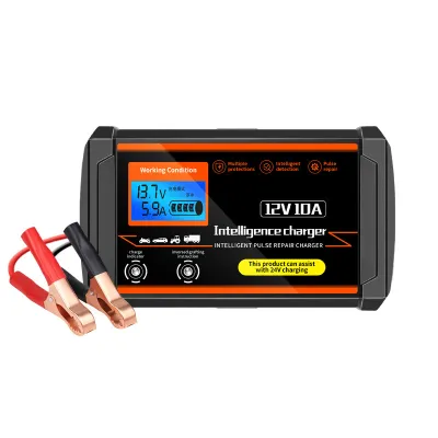 เครื่องชาร์จแบตเตอรี่รถยนต์ เครื่องชาร์จ 800A 12V24V ชาร์จอัจฉริยะและซ่อมแบตเตอรี่รถยนต์ จัดส่งทันที