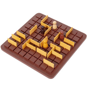 เกมเดสก์ท็อป ดาบหมากรุก ของเล่นเดสก์ท็อปไม้ ปริศนาหลายPlayer