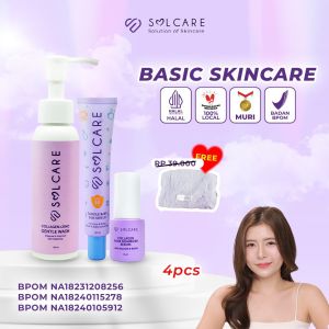 Solcare Paket Skincare - Perawatan Pasca Treatment Penyembuhan Bekas Luka Treatment