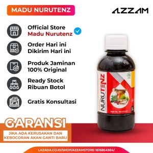 Madu Nurutenz Obat Herbal Penurun Tekanan Darah Tinggi / Hipertensi