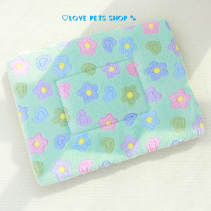 Thảm nằm cho Chó Mèo bằng vải lông mềm mịn có họa tiết (Link 1) - Love Pets Shop