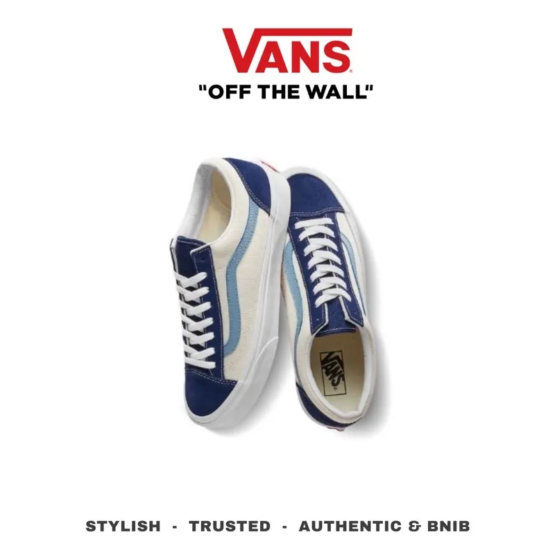 Vans Style 36 Retro Sport Gibraltar Sea Cameo Blue Lazada