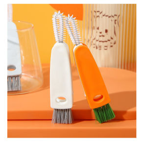 Cup brush cup cover scrub cup insulation cup three-in-one brush baby bottle artifact household multi-functional crack cleaning
