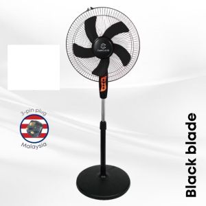 Ultra Strong Floor Stand Fan 16 & 18 Inch 5 blades 3 Speed