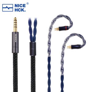 NICEHCK DragonScale 7N OCC+ Palladium Silver Alloy Mixed Earphone Cable MMCX 2Pin for N5005 MK4 Legacy2 Blessing3 Variations