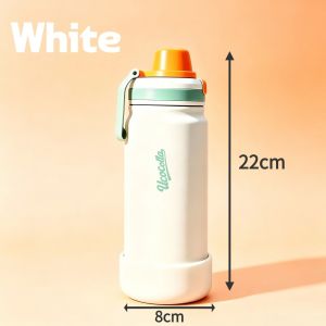 【Ucocolla】500ML Vacuum Stainless Steel Tumbler Double Wall Hot And Cold Vacuum Free Silicone Boot