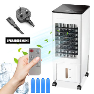 ✨✨Ready Stock🚀EDWARD Air Cooler Portable Portable Air Conditioner 8L Movable Air Cooler Remote Control Penyejuk Udara