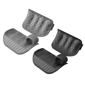 Silicone Antislip Workout Grip Sports Gym Gloves Weight Lifting Grip Hand Gripper for Dumbbell Lifting Bodybuilding