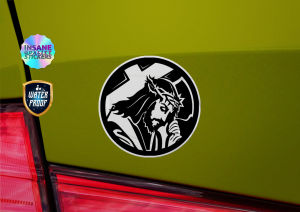 IQS 0034 Nazareno Sticker Reflectorized for Car for Motorcycle